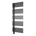 Vertaduro - Sèche-serviettes MICHELLE 600 W avec thermostat 129 x 50 cm anthracite