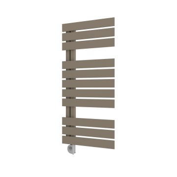 Vertaduro - Sèche-serviettes thermostatique ZIVA 500 W 109 x 50 cm taupe