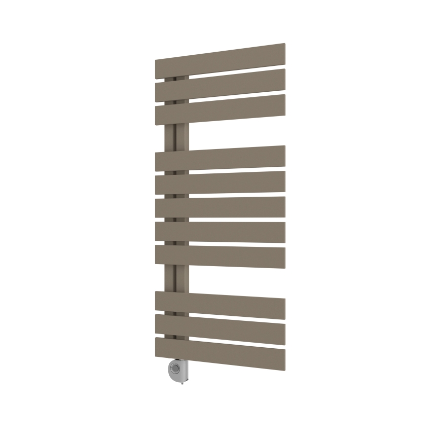 Vertaduro - Sèche-serviettes thermostatique ZIVA 500 W 109 x 50 cm taupe