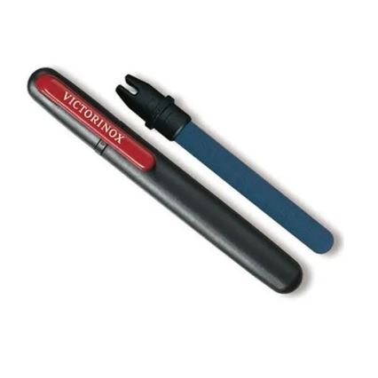 Victorinox - Aiguiseur de couteaux 23 cm noir/rouge