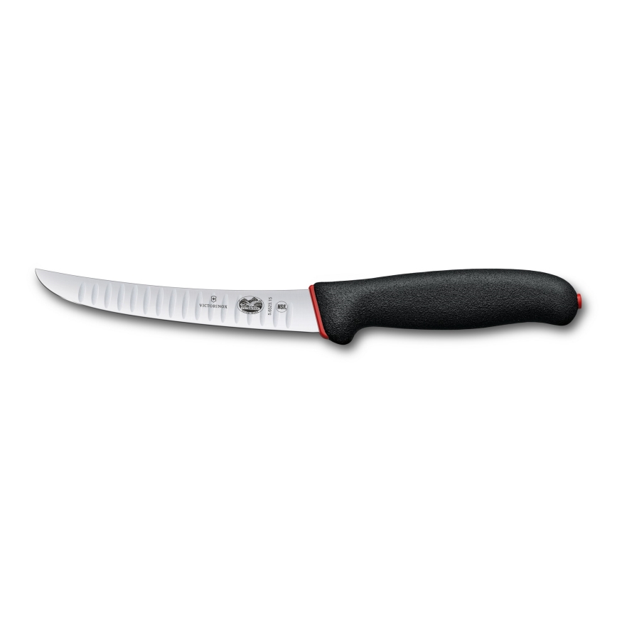 Victorinox - Couteau à désosser de cuisine DUAL GRIP 15 cm, noir