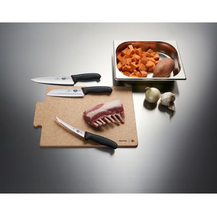 Victorinox - Couteau à désosser DUAL GRIP 15 cm, noir