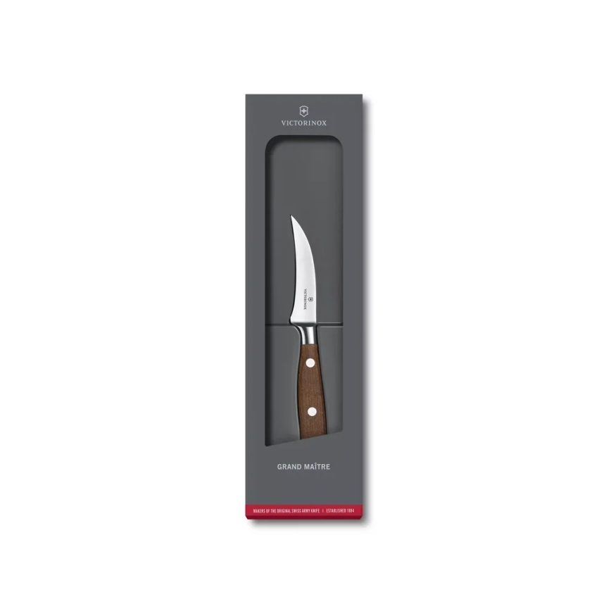 Victorinox - Couteau à éplucher GRAND MAITRE 8 cm, manche en érable
