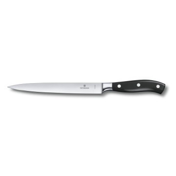 Victorinox - Couteau à fileter de cuisine GRAND MAITRE, lame 20 cm, noir