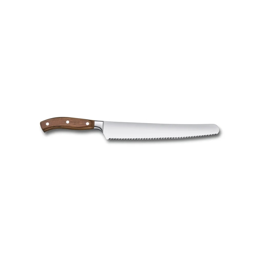 Victorinox - Couteau à pain de cuisine GRAND MAÎTRE 26 cm, manche en érable