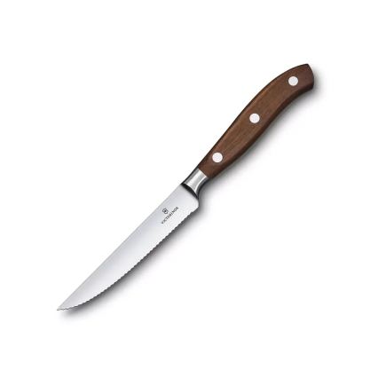 Victorinox - Couteau à steak GRAND MAÎTRE 12 cm, manche en érable