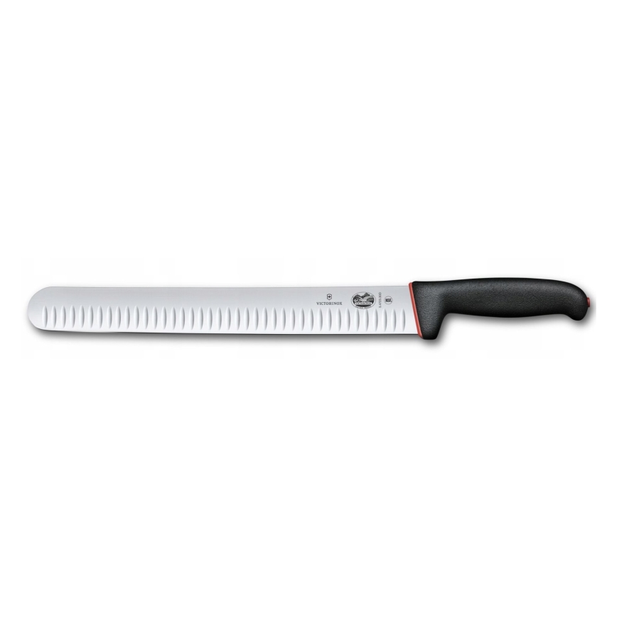 Victorinox - Couteau à trancher de cuisine DUAL GRIP 30 cm noir