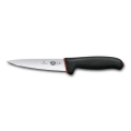Victorinox - Couteau à viande de cuisine DUAL GRIP 14 cm noir