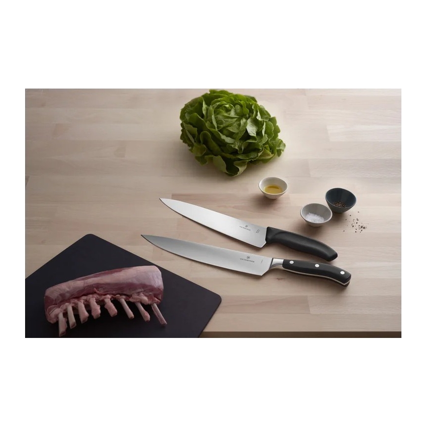 Victorinox - Couteau de chef GRAND MAITRE 25 cm noir