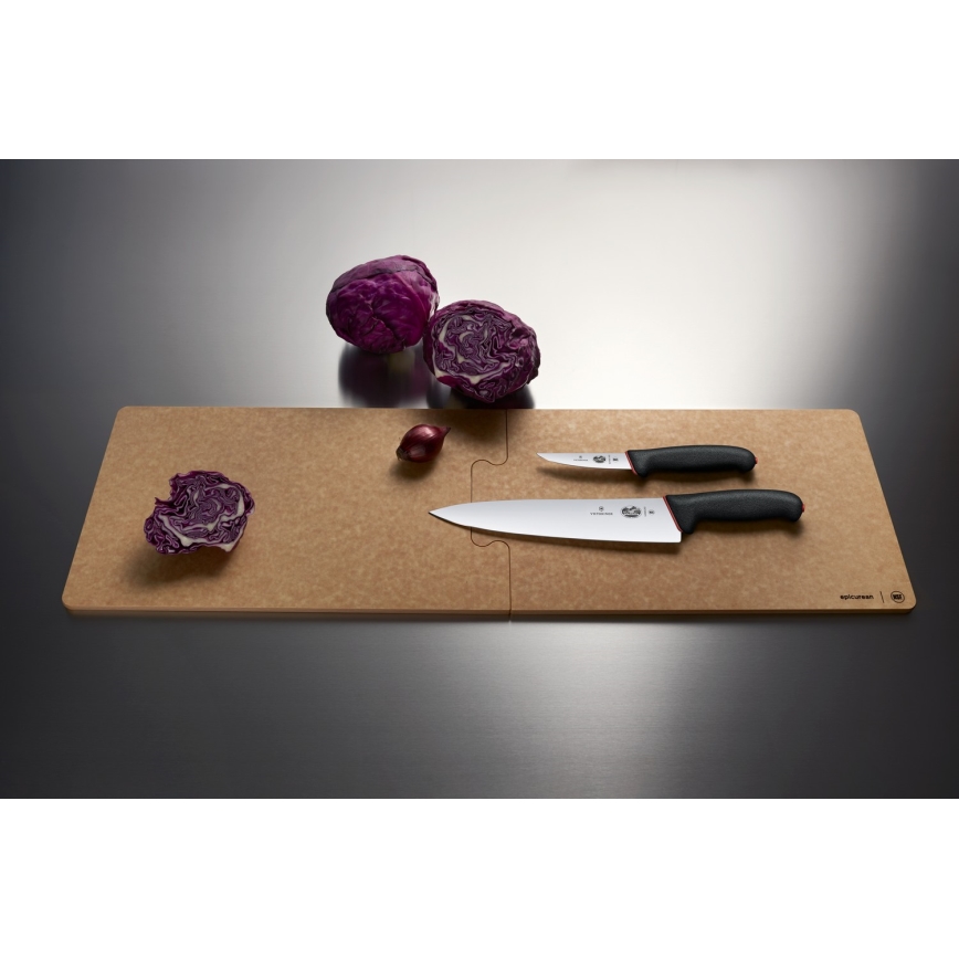 Victorinox - Couteau de cuisine DUAL GRIP 25 cm noir