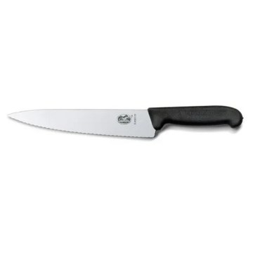 Victorinox - Couteau de cuisine FIBROX 25 cm noir