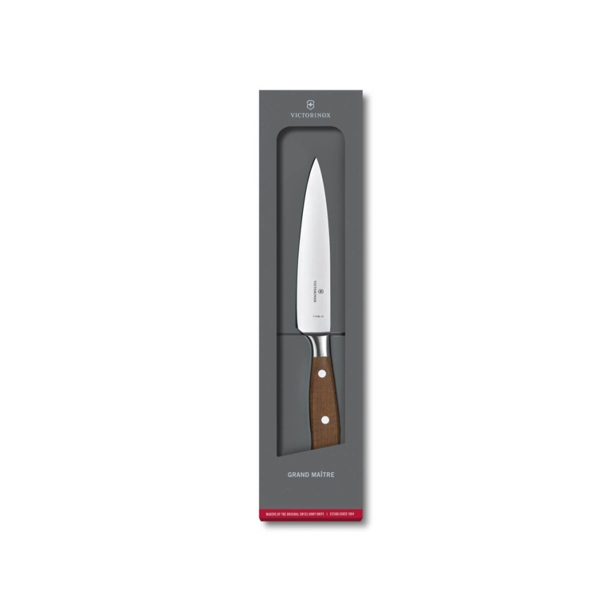Victorinox - Couteau de cuisine GRAND MAÎTRE 15 cm érable