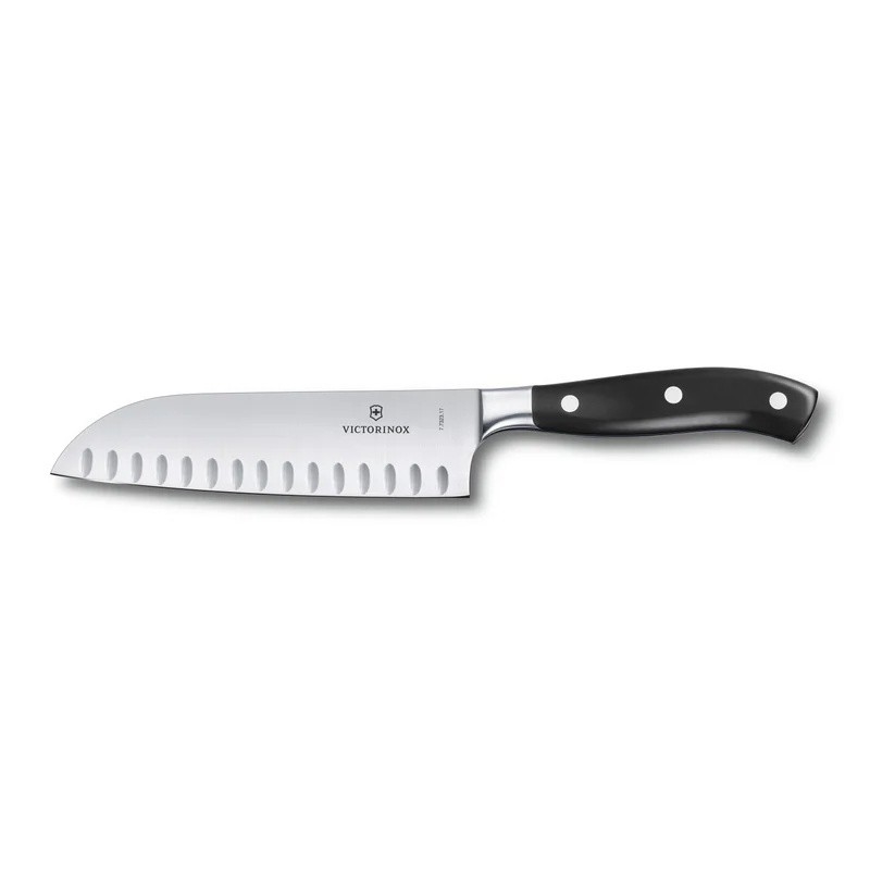 Victorinox - Couteau de cuisine Santoku GRAND MAITRE 17 cm noir