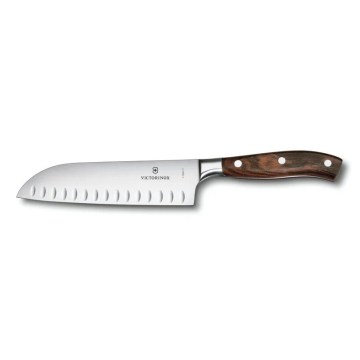 Victorinox - Couteau de cuisine Santoku GRAND MAITRE 17 cm palissandre