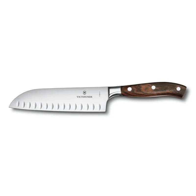 Victorinox - Couteau de cuisine Santoku GRAND MAITRE 17 cm palissandre