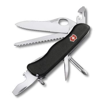 Victorinox - Couteau de poche multifonction 11,1 cm / 12 fonctions noir