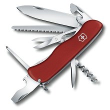 Victorinox - Couteau de poche multifonction 11,1 cm / 14 fonctions rouge