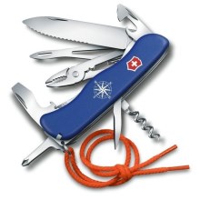 Victorinox - Couteau de poche multifonction 11,1 cm / 18 fonctions bleu/orange