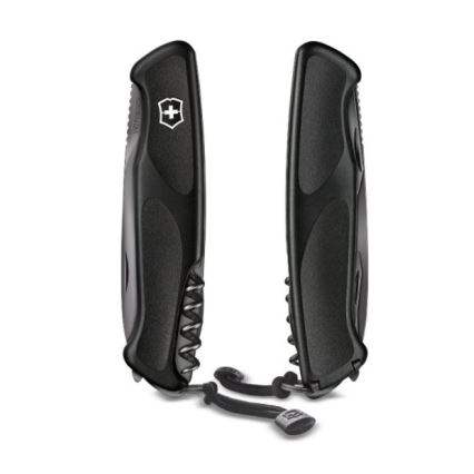 Victorinox - Couteau de poche multifonction 13 cm / 12 fonctions noir