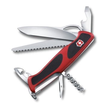 Victorinox - Couteau de poche multifonction 13 cm/12 fonctions rouge