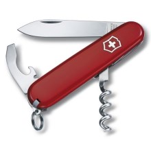 Victorinox - Couteau de poche multifonction 8,4 cm/9 fonctions rouge