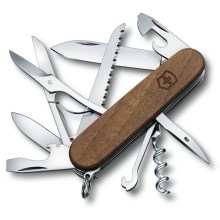 Victorinox - Couteau de poche multifonction 9,1 cm / 13 fonctions bois