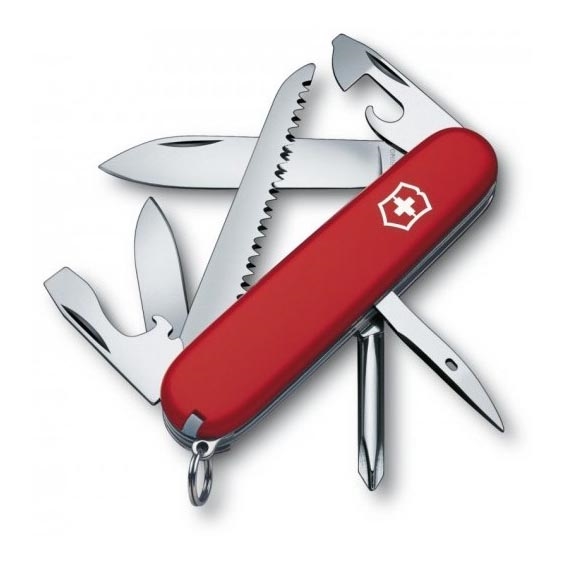 Victorinox - Couteau de poche multifonction 9,1 cm / 13 fonctions rouge