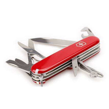 Victorinox - Couteau de poche multifonction 9,1 cm/14 fonctions rouge