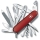 Victorinox - Couteau de poche multifonction 9,1 cm/ 24 fonctions rouge