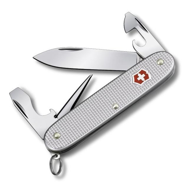 Victorinox - Couteau de poche multifonction 9,1 cm/ 8 fonctions chromé