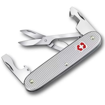 Victorinox - Couteau de poche multifonction COMPANION SLIM ALOX 9,3 cm/6 fonctions argenté