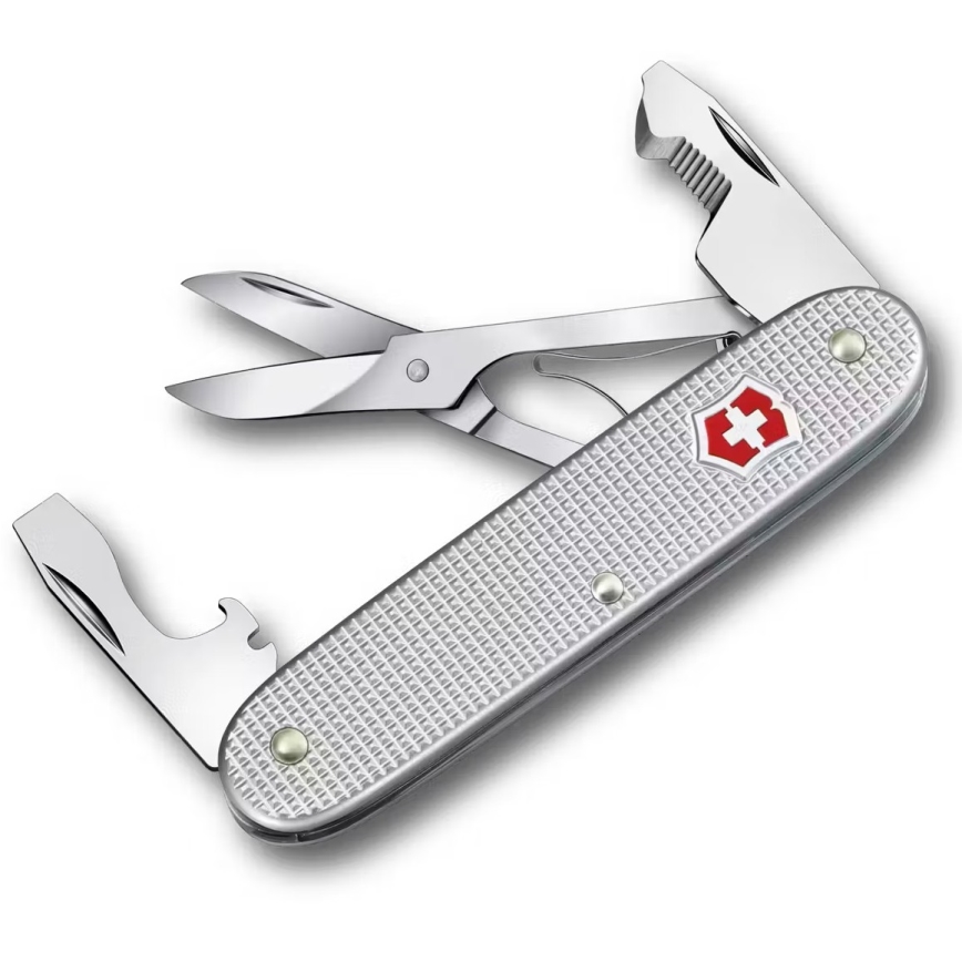 Victorinox - Couteau de poche multifonction COMPANION SLIM ALOX 9,3 cm/6 fonctions argenté