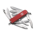 Victorinox - Couteau de poche multifonction MINICHAMP 5,8 cm/18 fonctions rouge