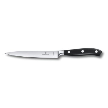 Victorinox - Couteau d'office GRAND MAÎTRE 15 cm noir