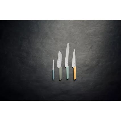 Victorinox - Couteau santoku de cuisine SWISS MODERN 17 cm vert