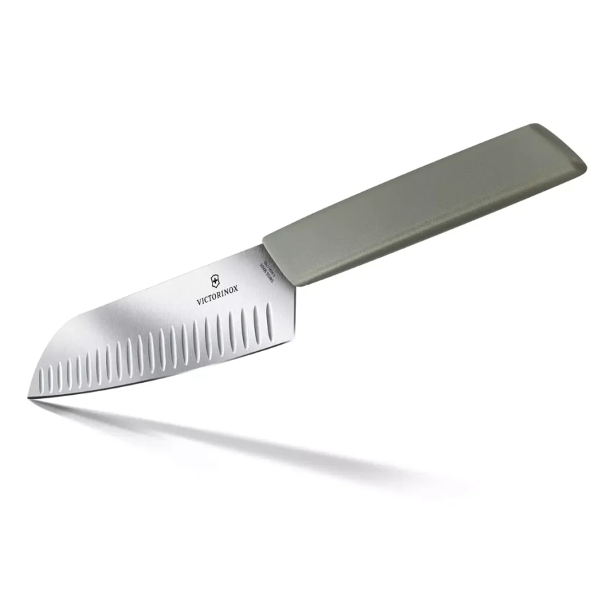 Victorinox - Couteau santoku de cuisine SWISS MODERN 17 cm vert