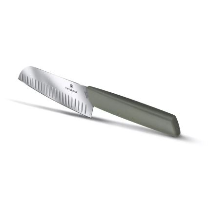Victorinox - Couteau santoku de cuisine SWISS MODERN 17 cm vert