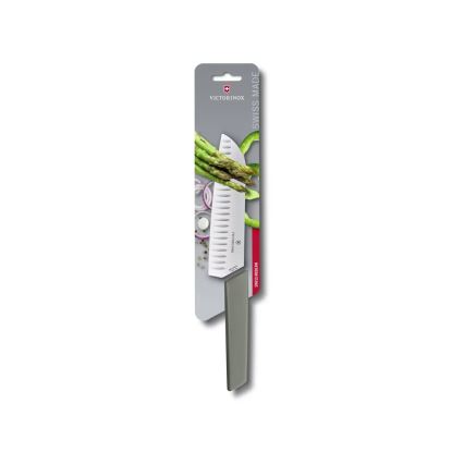 Victorinox - Couteau santoku de cuisine SWISS MODERN 17 cm vert