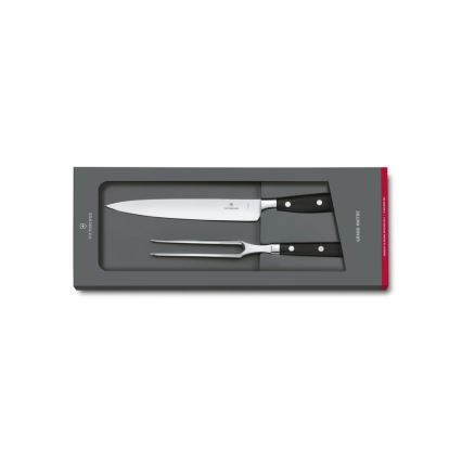 Victorinox - Ensemble à découper GRAND MAITRE, 2 pièces, noir