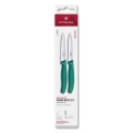 Victorinox - Ensemble de 2 couteaux à légumes SWISS CLASSIC 10 cm, turquoise