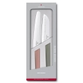 Victorinox - Ensemble de 2 couteaux de cuisine SWISS MODERN, multicolore