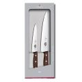 Victorinox - Ensemble de 2 couteaux de cuisine WOOD, manches en bois d'érable