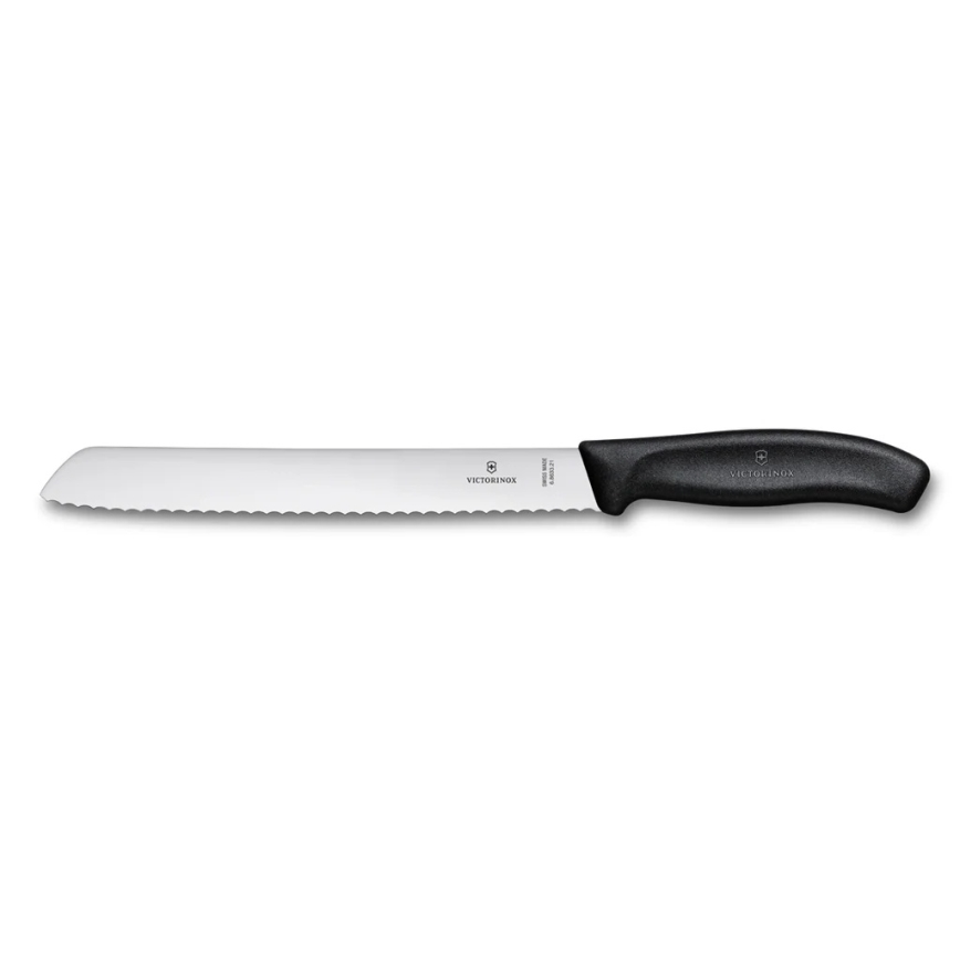 Victorinox - Ensemble de 6 couteaux de cuisine SWISS CLASSIC avec bloc de rangement, hêtre/beige