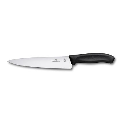 Victorinox - Ensemble de 6 couteaux de cuisine SWISS CLASSIC avec bloc de rangement, hêtre/beige