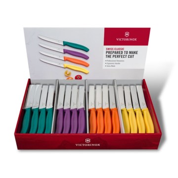 Victorinox - Ensemble de 80 couteaux à légumes SWISS CLASSIC, multicolore