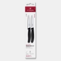Victorinox - Ensemble de couteaux à légumes SWISS CLASSIC 10 cm, 2 pièces, noir