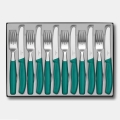 Victorinox - Ensemble de couverts SWISS CLASSIC 12 pièces turquoise
