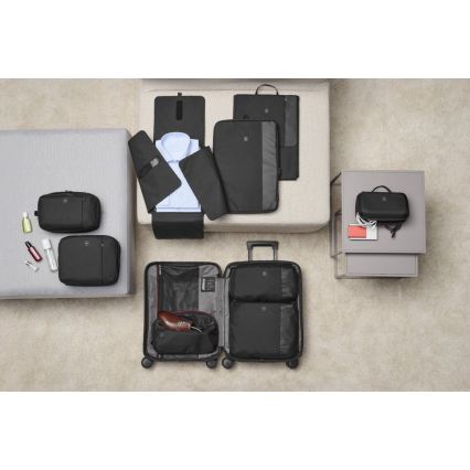 Victorinox - Ensemble d'organisateurs de voyage Travel Essentials, 3 pièces, noir