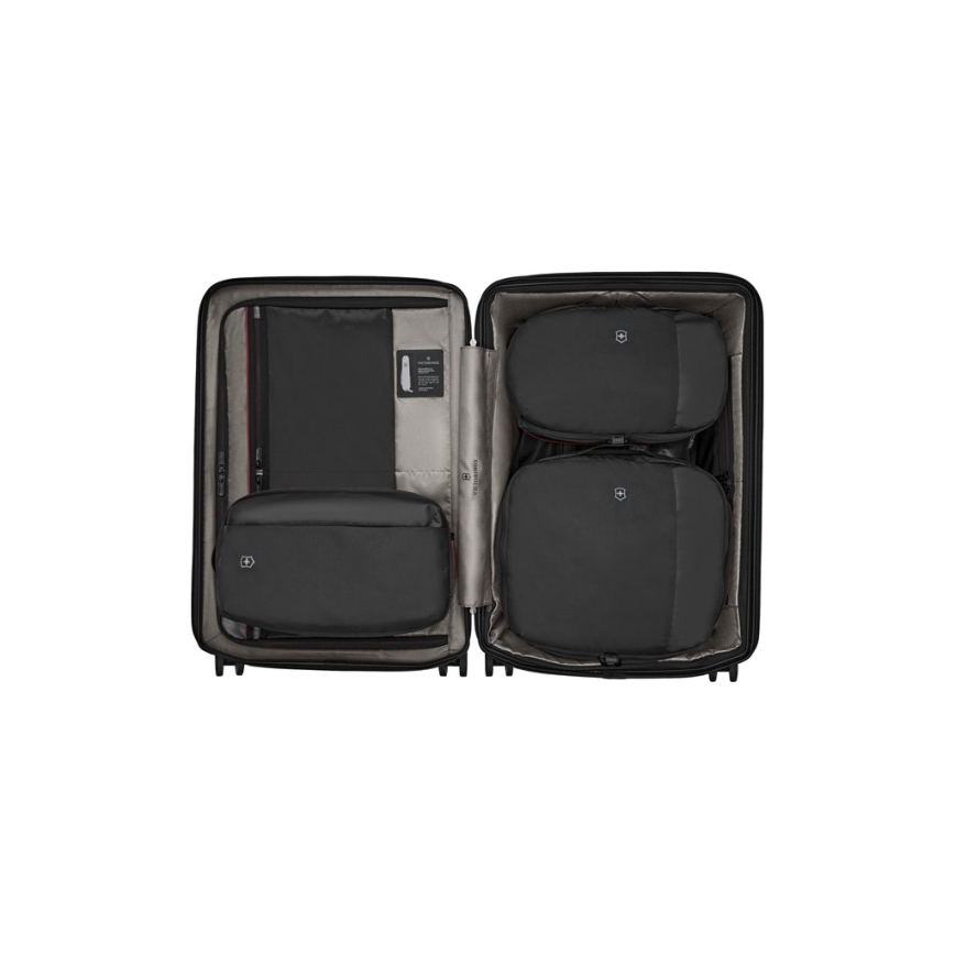 Victorinox - Ensemble d'organisateurs de voyage Travel Essentials, 3 pièces, noir