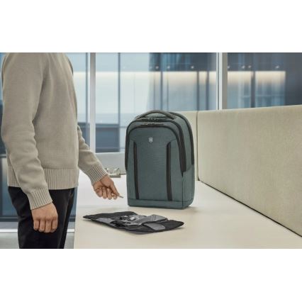 Victorinox - Sac à dos pour ordinateur portable 15 Altmont Professional Deluxe Travel 25 l vert